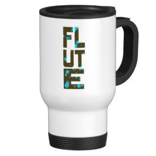Asymmetrical Flute Travel Mug