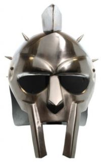 Gladiator Roman Maximus Style Helmet Armor with Spikes Clothing