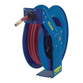 Coxreels Heavy-Duty Safety Air/Water Hose Reel with Hose — 1/2in. x 75ft., Model# EZ-SH-475  Air Hoses   Reels