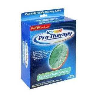Icy Hot Pro Therapy Medicated Foam Pad with Knee Wrap, Extra Strength , 4 pads and 1 knee wrap Health & Personal Care