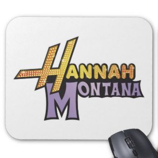 Hannah Montana Logo Disney Mouse Pads