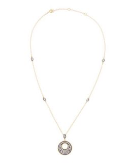 Pavï¿½ CZ Pendant Necklace