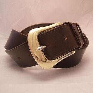 handmade golf english leather belt by tbm   the belt makers