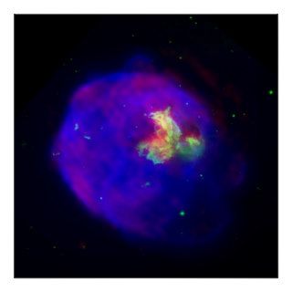 Supernova Remnant LMC N 63A Posters
