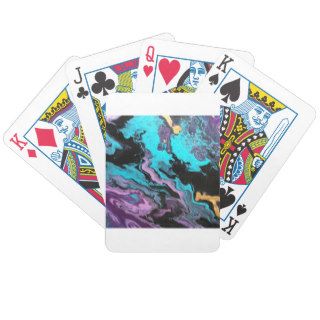 Enlighten abstract painting deck of cards