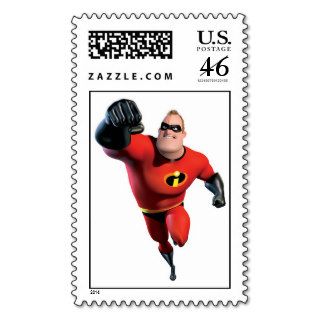 The Incredibles Mr. Incredible Flying Disney Postage Stamps