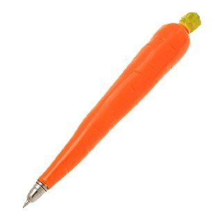 Amico Carrot Shaped Magnetic Plastic Ballpoint Pen Orange  Ballpoint Stick Pens 