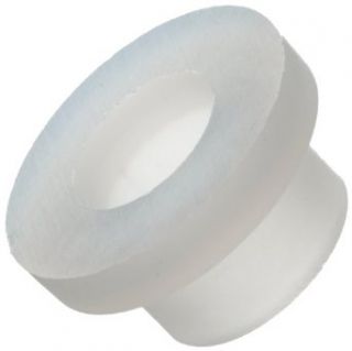 Nylon 6/6 Shoulder Washer, 0.141" Hole Size, 0.1410" ID, 0.0620" Nominal Thickness (Pack of 100) Hardware Shoulder Washers