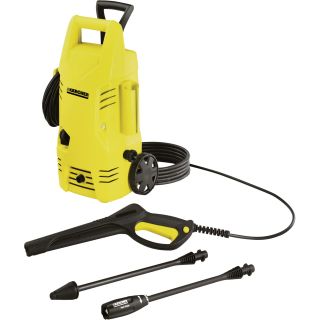 Karcher Electric Pressure Washer — 1.3 GPM, 1600 PSI, Model# K2.26M  Electric Cold Water Pressure Washers