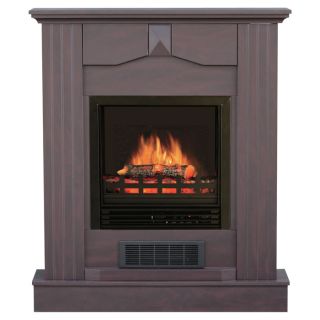 Electric Fireplace — 1500 Watts, 5115 BTU, Dark Cherry Mantel, Model# S-QCM-870S-CHRY