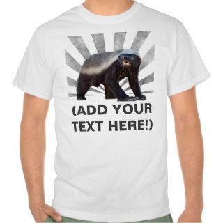 DIY Honey Badger T shirt