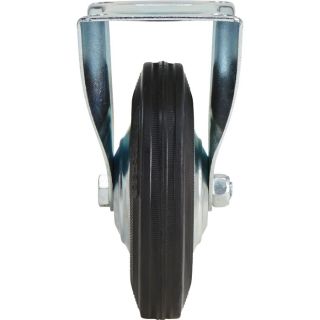 6in. Rigid Rubber Caster  Up to 299 Lbs.