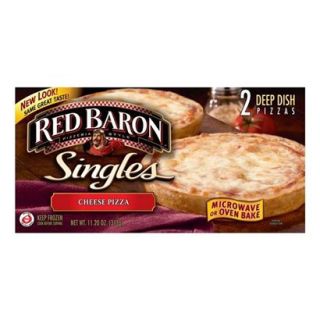 Red Baron Deep Dish Singles Cheese Pizza 2 pk. 1