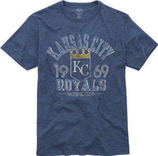 Kansas City Royals '47 Brand Vintage Scrum Tee  Sports Fan T Shirts  Sports & Outdoors