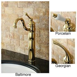 Heritage Polished Brass Vessel Faucet