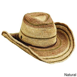 Tommy Bahama Tommy Bahama Crochet Raffia Western Hat Other Size One Size Fits Most