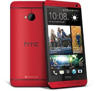 NEW HTC One Red 32gb 801s 4.7" 3g 4g LTE GPS Android Phone ★ Factory Unlocked Best Gift Fast Shipping Ship All the World Cell Phones & Accessories