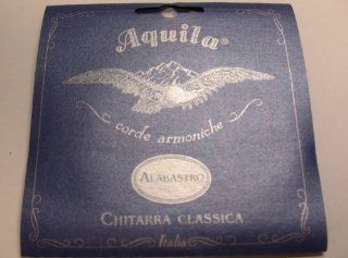 Aquila ALABASTRO Chitarra Classica, 24C, String Set High Trebles, Nylgut, Guitar Musical Instruments
