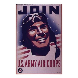 Join The Army Air Corps Posters