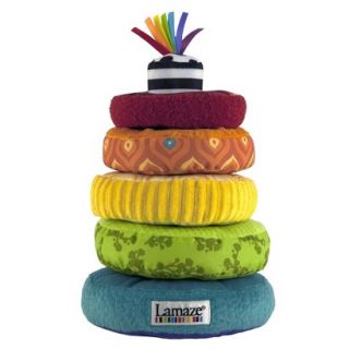 Lamaze Rainbow Stacking Rings Developmental Toy
