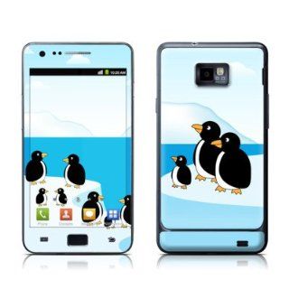 Penguins Design Protective Skin Decal Sticker for Samsung Galaxy S II / Galaxy S 2 i9100 (Verizon) Cell Phone Cell Phones & Accessories