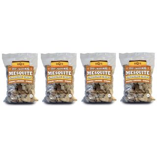Mr. Bar b q Mesquite Wood Chips Bundle (pack Of 4 Bags)