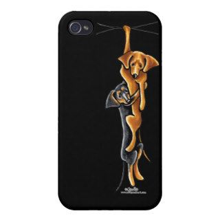 Clingy Dachshunds iPhone 4/4S Case