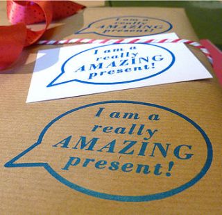 handmade amazing present gift wrapping paper by indigoelephant