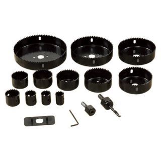 Wel-Bilt Hole Saw Set — 16-Pc., 3/4in. Dia. to 5in. Dia.  Hole Saws