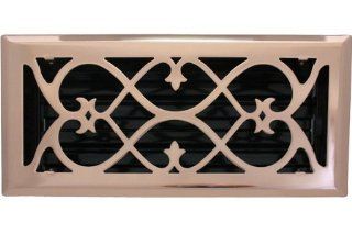 4" X 12" Victorian Copper Floor Register / Vent Cover   Heating Vents  
