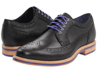 Cole Haan Cooper Square Wingtip Mens Lace Up Wing Tip Shoes (Black)