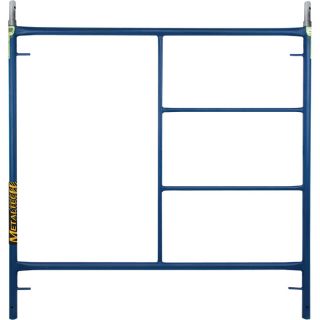 Metaltech Mason Scaffold Frame Section   60In.W x 60In.H, Model M MF6060PS A