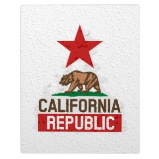 Wet California Republic Plaque