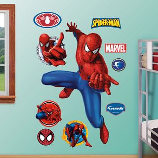 Fathead Amazing Spiderman Webslinger Wall Decals