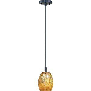 ET2 Lighting ET2 E92071 53BZ Bronze Carte 1 Light Pendant