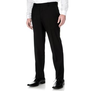 Adolfo Men's Slim Fit Black Textured Pant Separates Adolfo Suit Separates