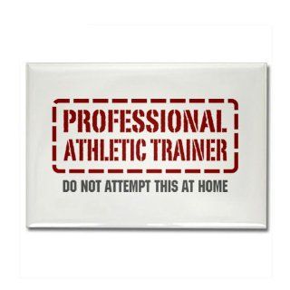 Professional Athletic Trainer Rectangle Magnet by  Refrigerator Magnets Kitchen & Dining