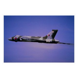Vulcan display flight at Boscombe Down, Wilts, Wil Posters