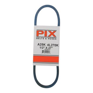 PIX Blue Kevlar V-Belt with Kevlar Cord — 27in.L x 1/2in.W, Model# A25K/4L270K  Belts   Pulleys