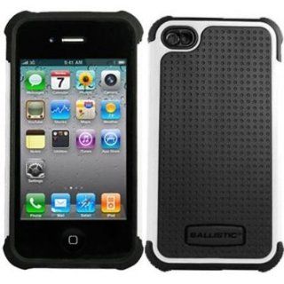 Ballistic Sg for iPhone 4 Black/White Cell Phones & Accessories