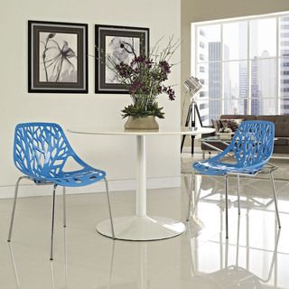 Stencil Blue Dining Side Chair (set Of 2)