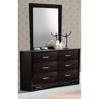 Global Furniture Usa Fairmont Dark Walnut Dresser Walnut Size 6 drawer