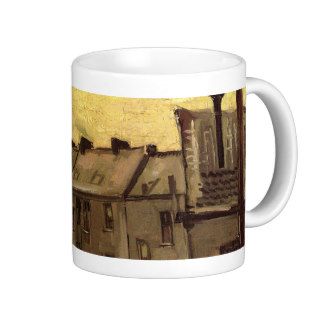 Van Gogh; Backyards of Old Houses, Antwerp in Snow Coffee Mug