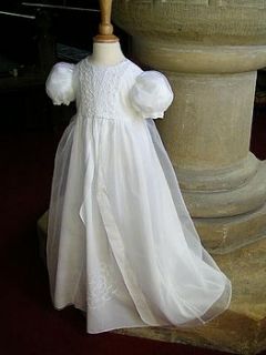 heirloom christening gown   lincoln by little doves