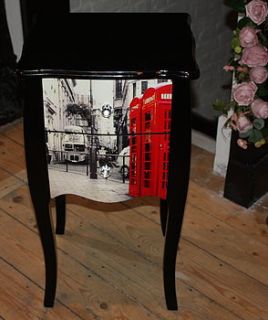 london city or new york city print chest by foxbat living + fashion