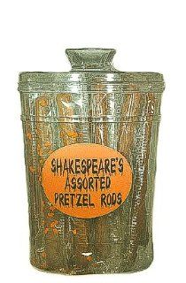 Shakespeare's Assorted Halloween Pretzel Rod Tub  Candy And Chocolate Covered Pretzel Snacks  Grocery & Gourmet Food