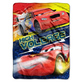 Northwest Company Cars High Voltage Royal Plush Throw Blanket Multi Size Twin