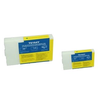 Basacc Yellow Ink Cartridge Compatible With Epson T616400 (remanufactured) (pack Of 2)