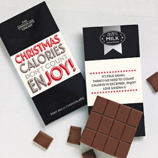 chocolate lovers christmas treat by quirky gift library