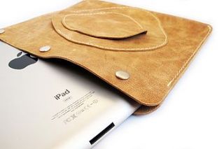 leather case for ipad three with pockets by cutme